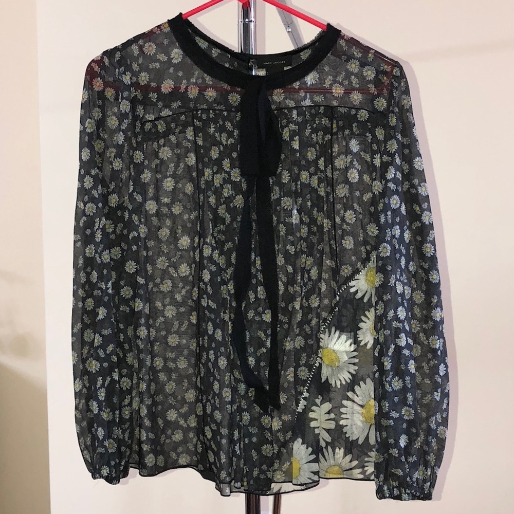 Marc Jacobs Daisy Print Blouse